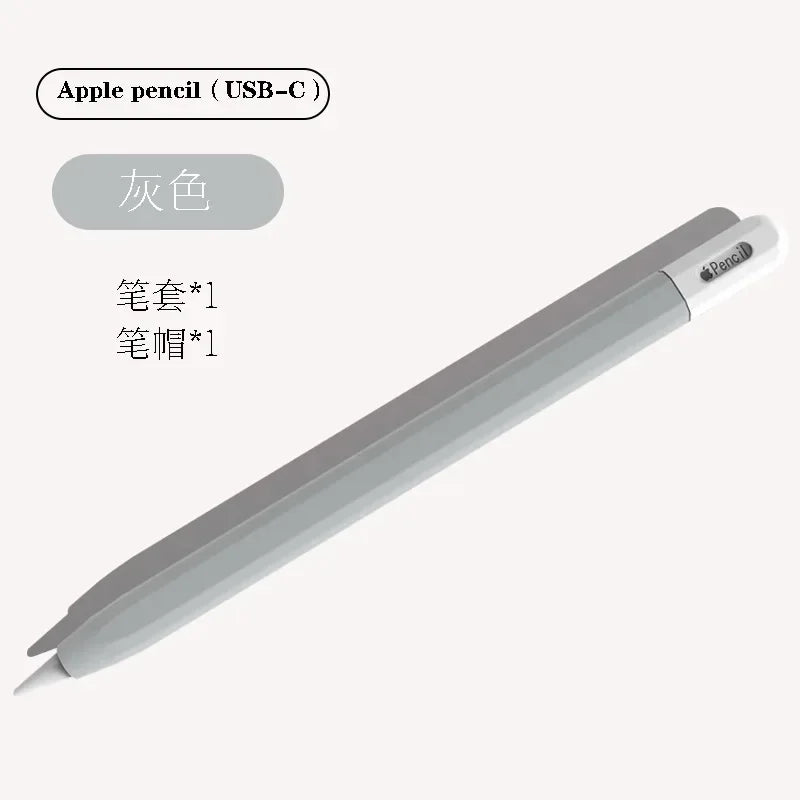 Silicone Case for Apple Pencil 3 USB-C Stylus Grip Holder Sleeve Cover
