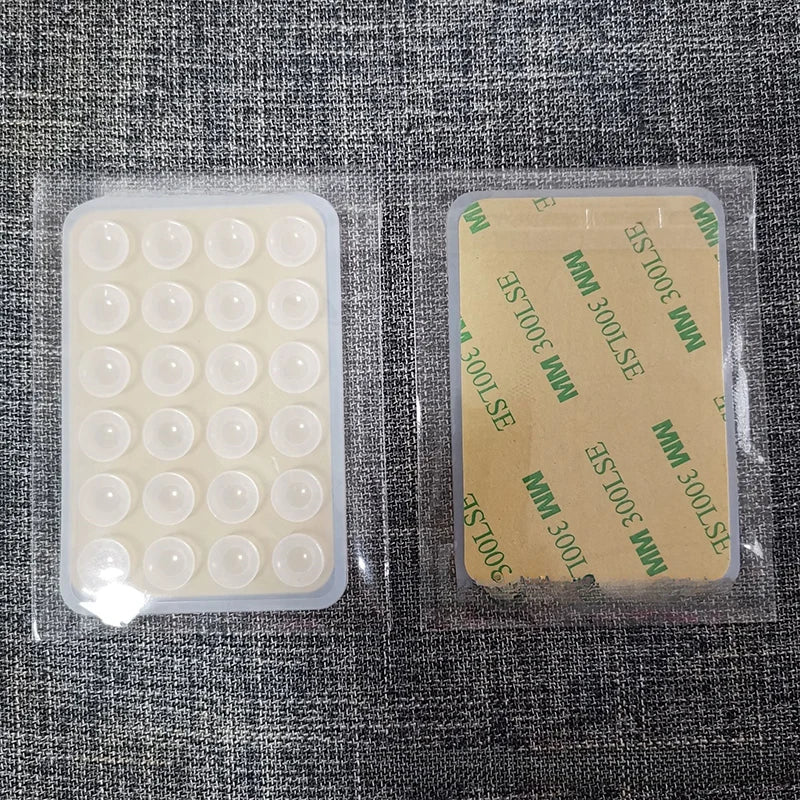 Silicone Suction Pad for Mobile Phone Fixture Adhesive Rubber Backed Sucker