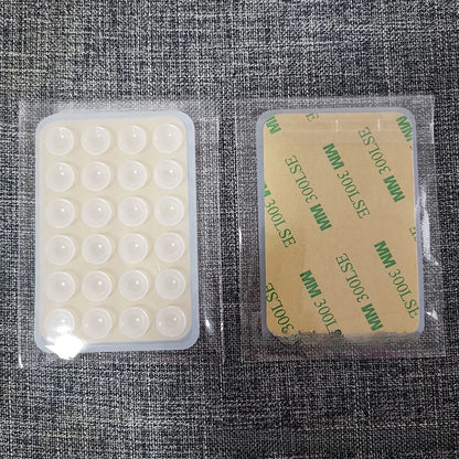 Silicone Suction Pad for Mobile Phone Fixture Adhesive Rubber Backed Sucker
