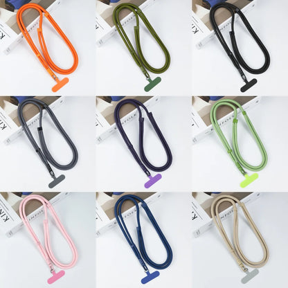 Universal Adjustable Phone Lanyard – Colorful Detachable Anti-Lost Neck Strap