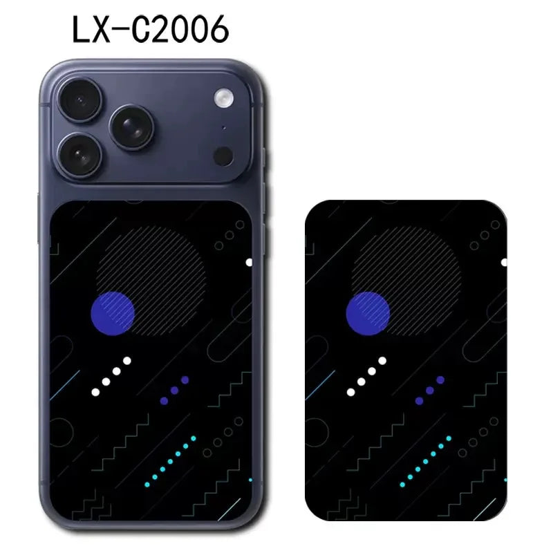 3D Colorful Half-Back Protective Decal Skin for iPhone 17 Pro / 17 Pro Max