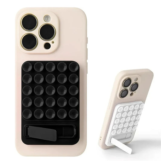 Multifunctional Folding Phone Holder with Suction Cup for iPhone & Xiaomi