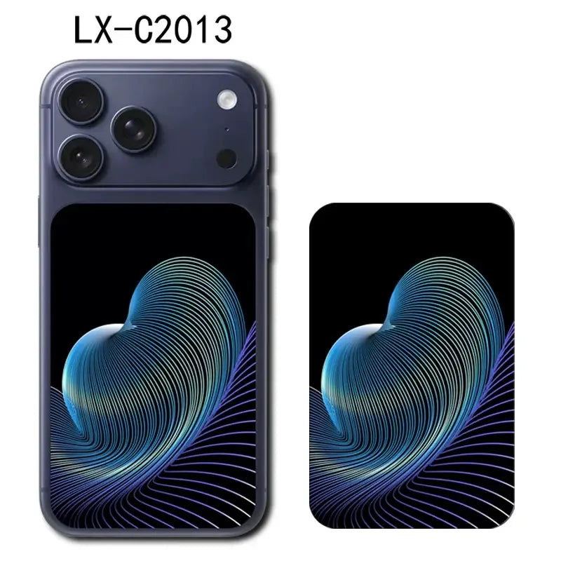 3D Colorful Half-Back Protective Decal Skin for iPhone 17 Pro / 17 Pro Max