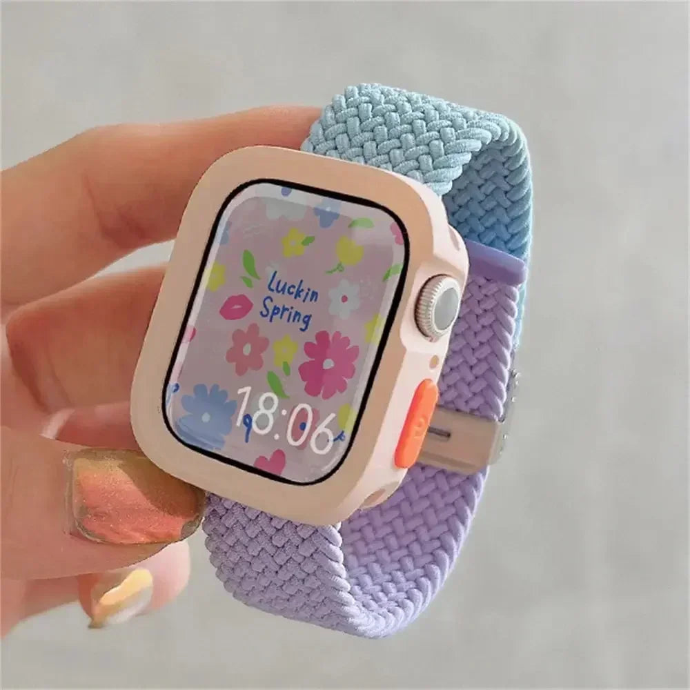 Candy Silicone Case + Strap for Apple Watch Ultra 2 & Series 10–5 SE