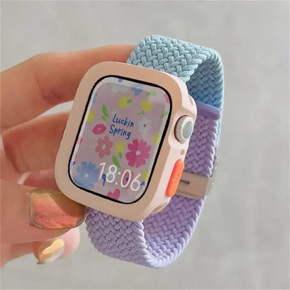 Candy Silicone Case + Strap for Apple Watch Ultra 2 & Series 10–5 SE