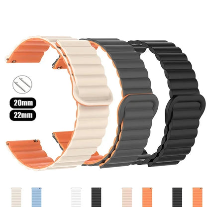 Magnetic Loop Band for Amazfit GTS & GTR Series | 20mm/22mm Metal Bracelet