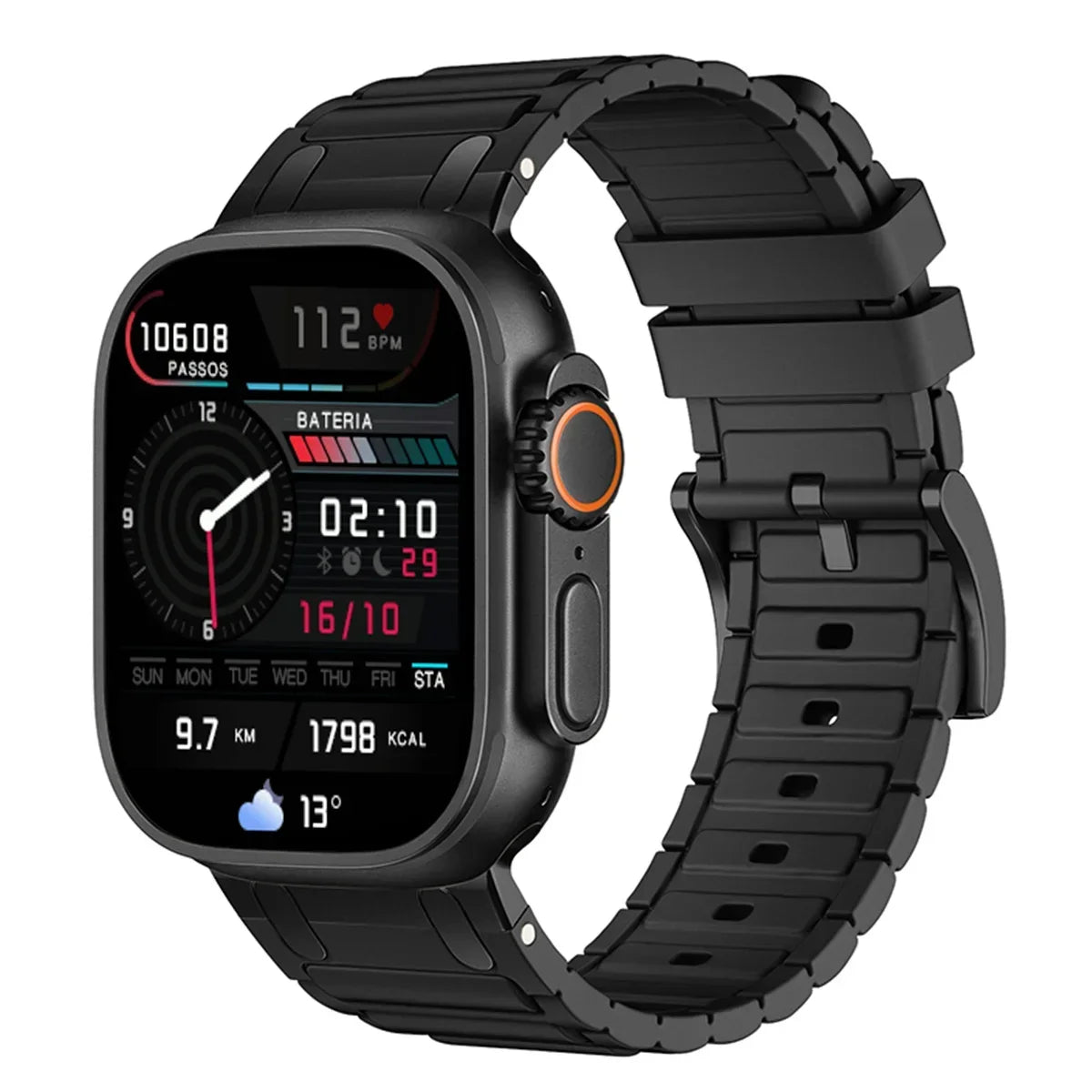 Silicone Strap for Apple Watch Ultra 3/2 49mm Series 11–1 SE Sport Band