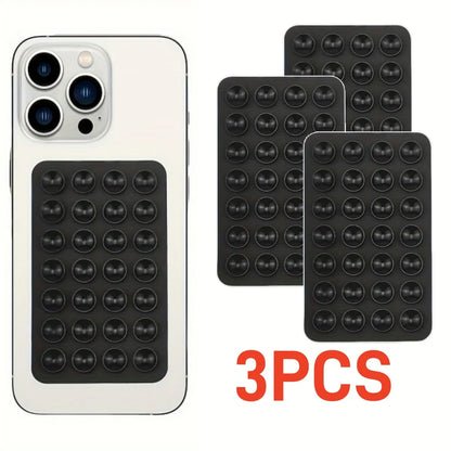 Double-Sided Silicone Suction Phone Holder – Hands-Free Universal Mount