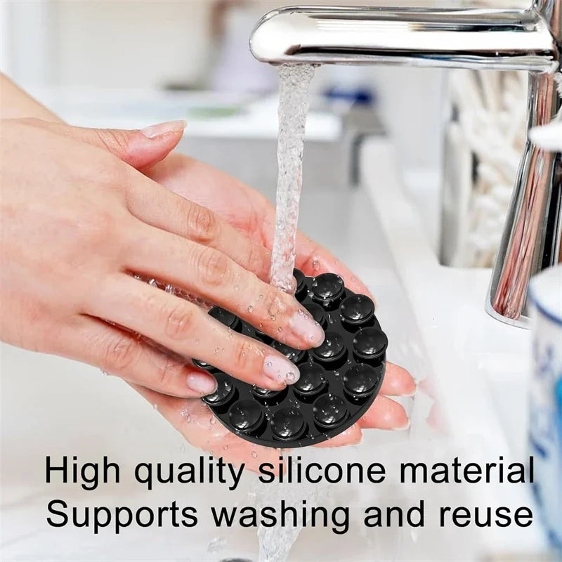 Strong Magnetic Silicone Suction Cup Phone Grip Holder for MagSafe Hands-Free
