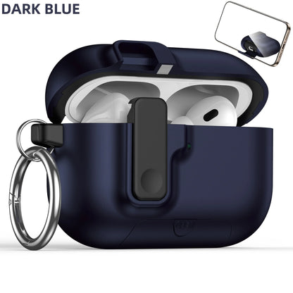 Shockproof Case with Phone Holder for AirPods Pro 3 | Lock & Keychain Cover