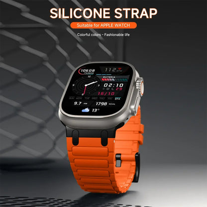 Silicone Strap for Apple Watch Ultra 3/2 49mm Series 11–1 SE Sport Band