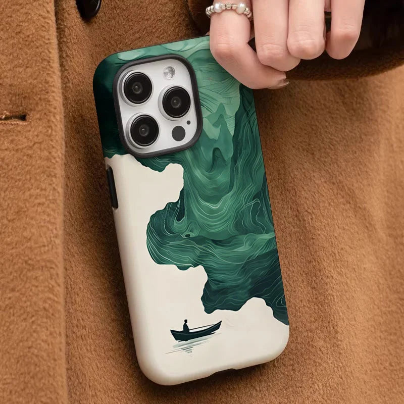 Landscape Scenery Case for iPhone 17 16 15 14 13 12 11 Pro Max XR XS 8 7 Plus