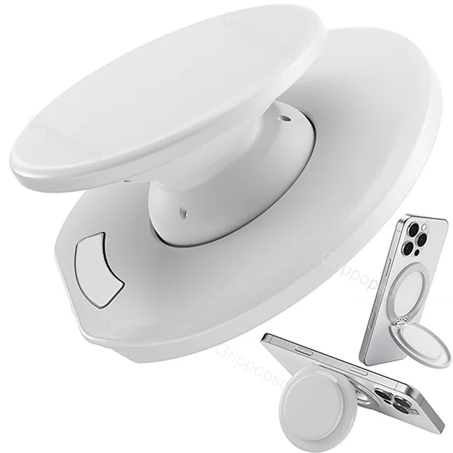 MagSafe Phone Grip with Built-In Adjustable Stand and Strong Magnetic Holder