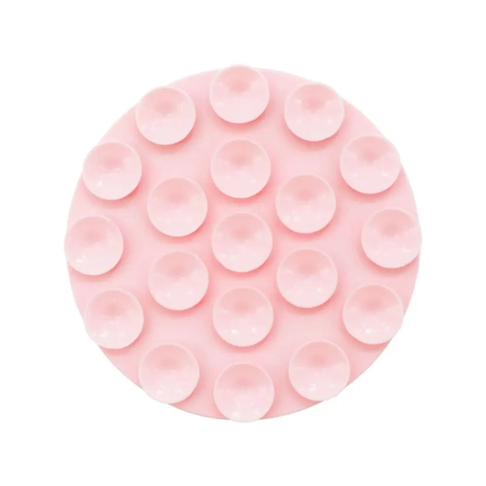 Magnetic Suction Cup Phone Mount for iPhone 15 14 13 12 Silicone Grip Stand