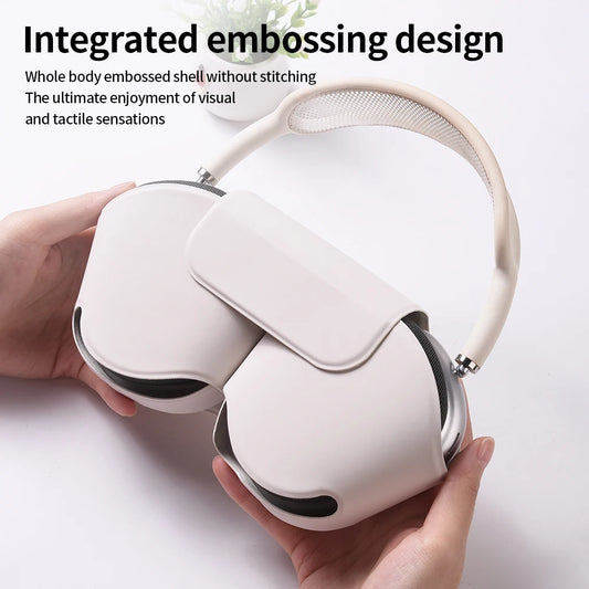 Leather Case for AirPods Max Wireless Headphones Protective Soft Cover Accessories