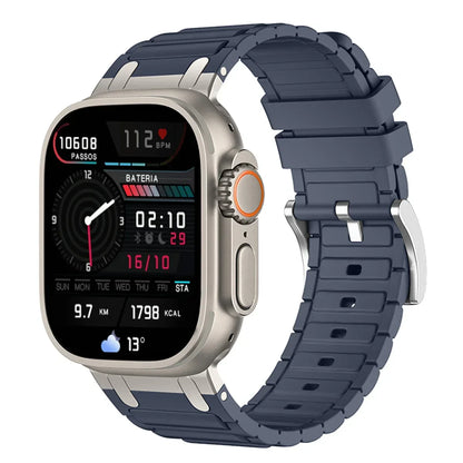 Silicone Strap for Apple Watch Ultra 3/2 49mm Series 11–1 SE Sport Band