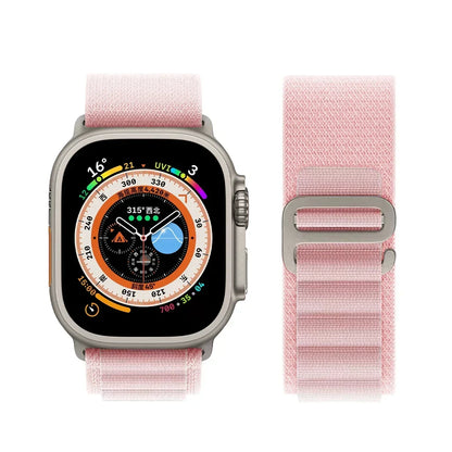 Alpine Nylon Strap for Apple Watch Bands 38-49mm - Ultra 2 Series 9 SE