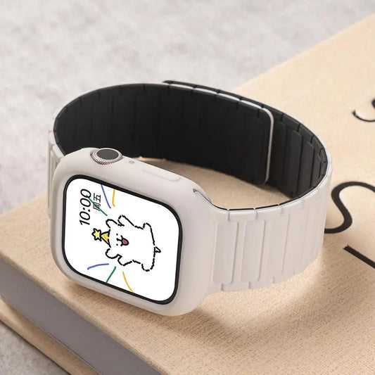 Soft Silicone Case + Strap for Apple Watch Ultra 3 & Series 11–4 SE3