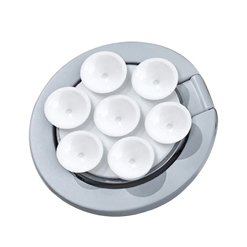 MagSafe Suction Cup Magnet Holder with Rotating Ring Stand for iPhone 12–15