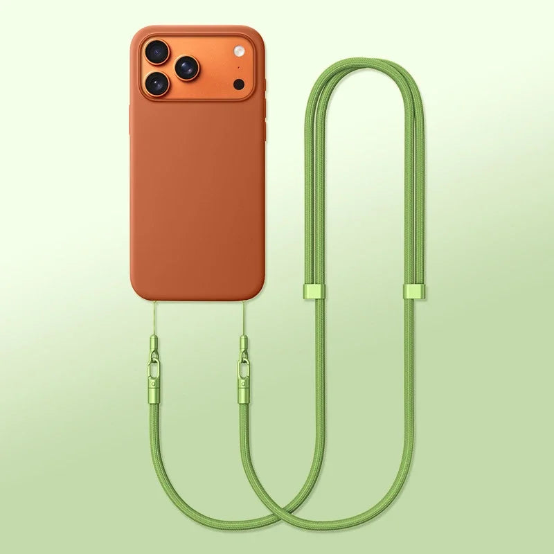 Crossbody Hanging Phone Case for iPhone 17 Air Pro Max with Adjustable Lanyard