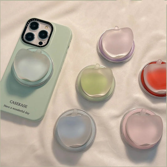 Korean Cute Magnetic Phone Holder & Stand Grip for iPhone – MagSafe Compatible