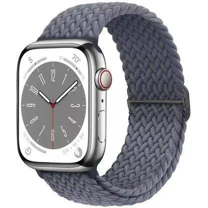 Braided Solo Loop for Apple Watch Ultra & Series 10–3 SE Elastic Band