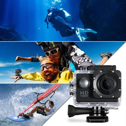 4K Ultra HD Action Camera | Waterproof 3MP Sports Cam with 2.0" HD Screen