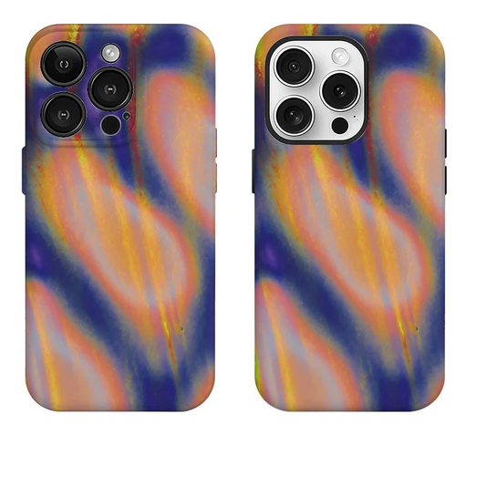 Psychedelic Color Blends Case for iPhone 17 16 15 14 13 12 11 Pro Max Plus