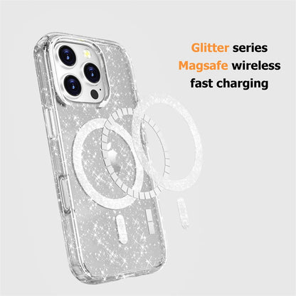 Shiny Candy Color Magnetic MagSafe Case for iPhone 16 15 14 13 12 Pro Max