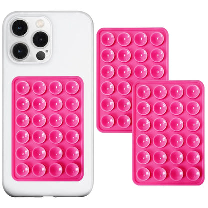 Eayburst Silicone Suction Phone Case Mount – 2-Pack Non-Slip Sticky Grip Holder