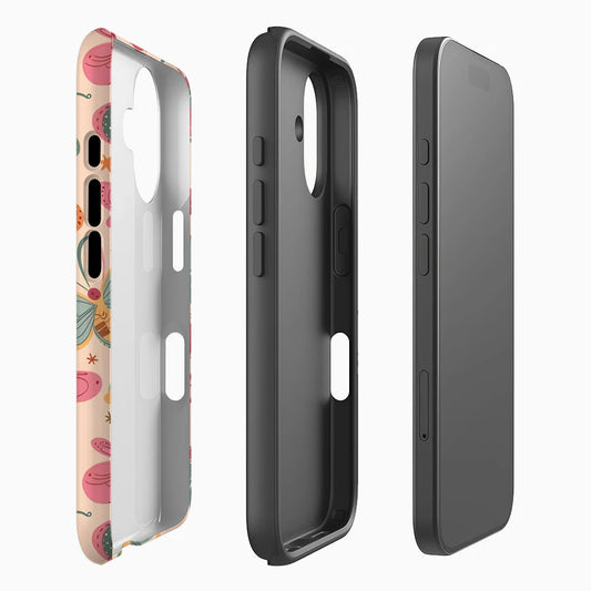 Butterfly Delight Case for iPhone 17 16 15 14 13 12 Pro Max Plus Double-Layer