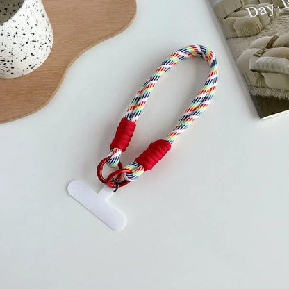 Twist Rope Phone Lanyard | Fashion Wrist Strap Anti-Loss Hanging Pendant
