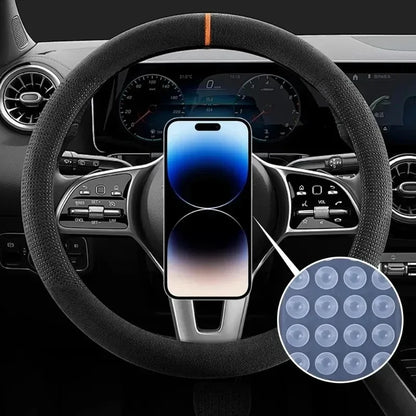 Portable Silicone Suction Cup Phone Holder Stand, Hands-Free Anti-Slip Adhesive Mount