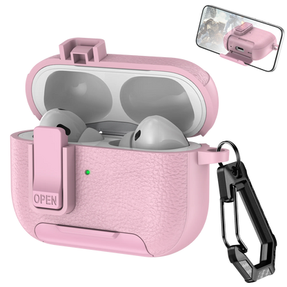 Cortex Phone Holder Case – Protective Cover with Hook for AirPods 1–4 & Pro Series