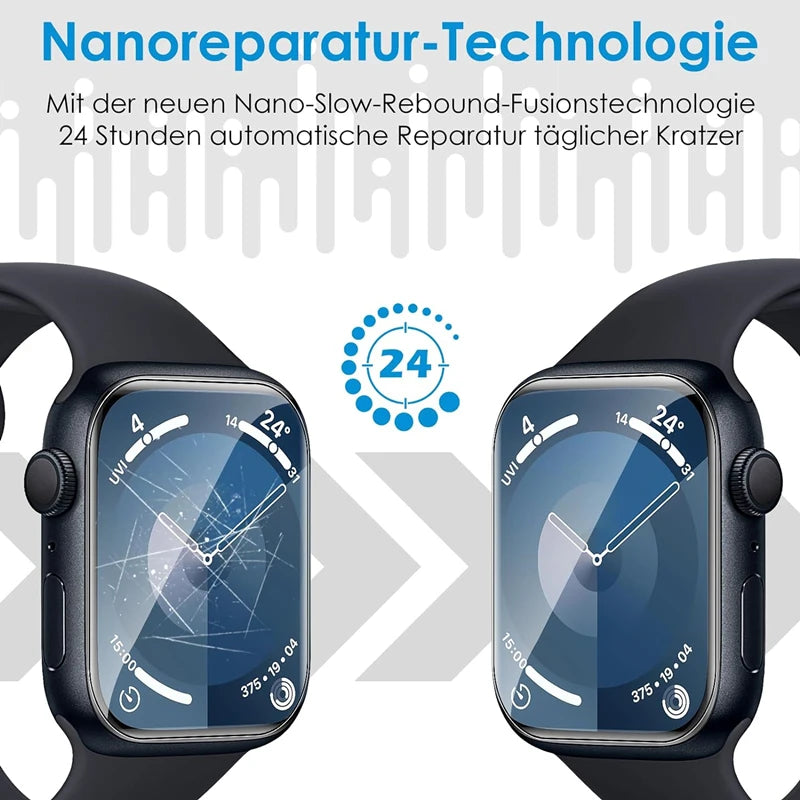 5PCS Hydrogel Screen Protector for Apple Watch Ultra 10 9 8 7 6 SE 49mm