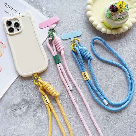 Universal Adjustable Crossbody Phone Lanyard Strap – Neck & Shoulder Rope