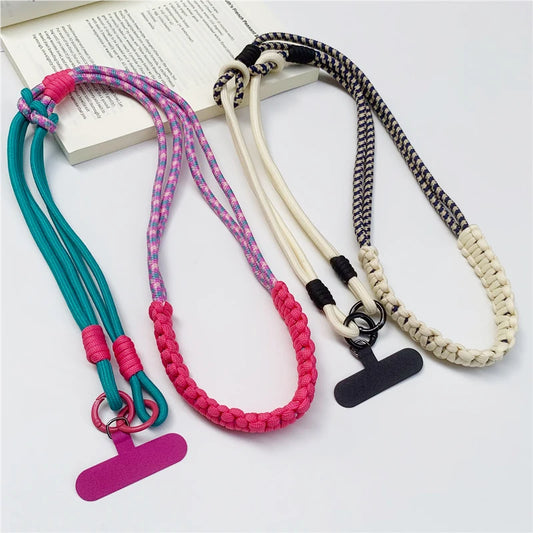 Colorful Detachable Mobile Phone Lanyard – Multi-Functional Anti-Loss Strap