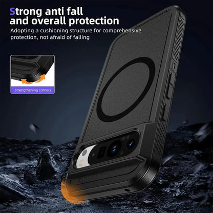 Shockproof MagSafe Armor Case for Google Pixel 10 9 Pro XL 8 7A Magnetic Rugged