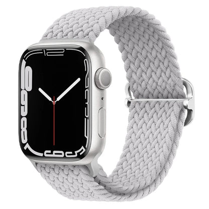 Elastic Braided Strap for Apple Watch Ultra 49mm and Series 9–SE, 45–38mm