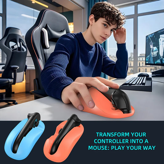 2-Pack Mouse Grip Holders for Switch 2 Joy-Con Left & Right Controllers