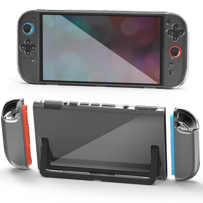 PC+TPU Clear Crystal Protective Case for Switch 2 Joy-Con Anti-Scratch Shell