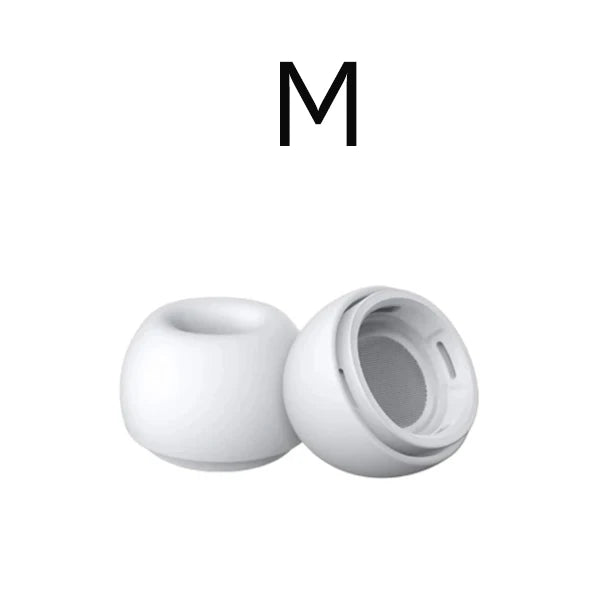 Silicone Eartips for AirPods Pro 1 & 2 Ear Pads with Pressure Relief Hole