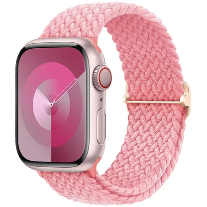 Braided Solo Loop for Apple Watch Ultra & Series 10–3 SE Elastic Band