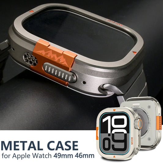 Metal Watch Case for Apple Watch Ultra 3–1 | Protective Cover 49–44mm