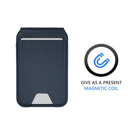 Magnetic MagSafe Leather Wallet Stand for iPhone 17–14 Pro Max