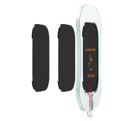 1-5PCS Privacy Tempered Glass Screen Protector with Frame for Apple Watch Ultra 2 49mm