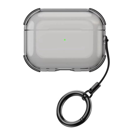 Clear TPU Case for AirPods Pro 3 with Lanyard, Keychain & Cleaning Kit