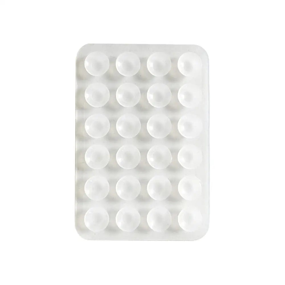 Transparent Silicone Suction Pad Phone Holder Adhesive Rubber Backed Sticker