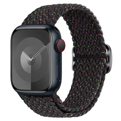 Braided Solo Loop for Apple Watch Ultra 2 & Series 10–3 SE Elastic Band