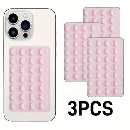 Double-Sided Silicone Suction Phone Holder – Hands-Free Universal Mount